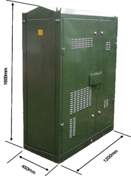 Huawei 288 FTTC cabinet